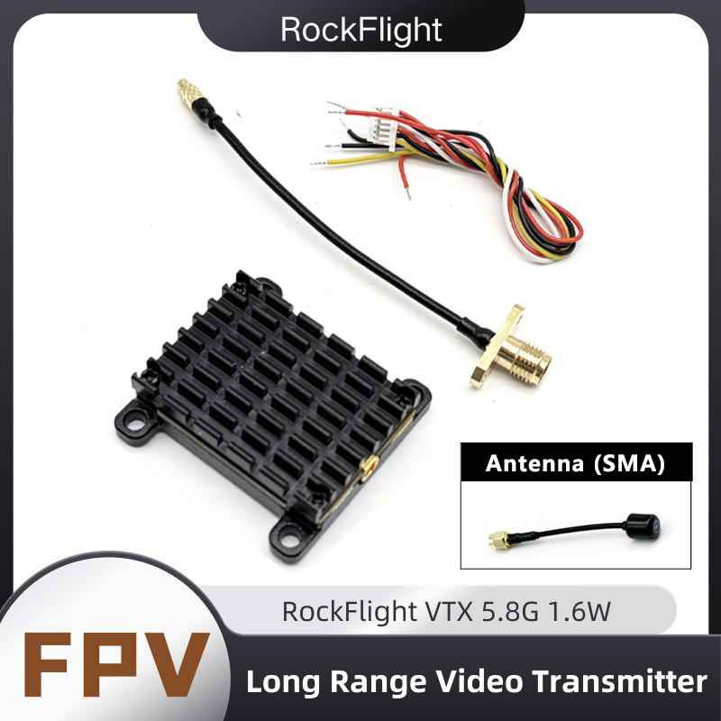Drone Racing Frame - RockFlight TX663 VTX 5.8G 48CH PitMode25mW/200mW/1000mW/1600mW