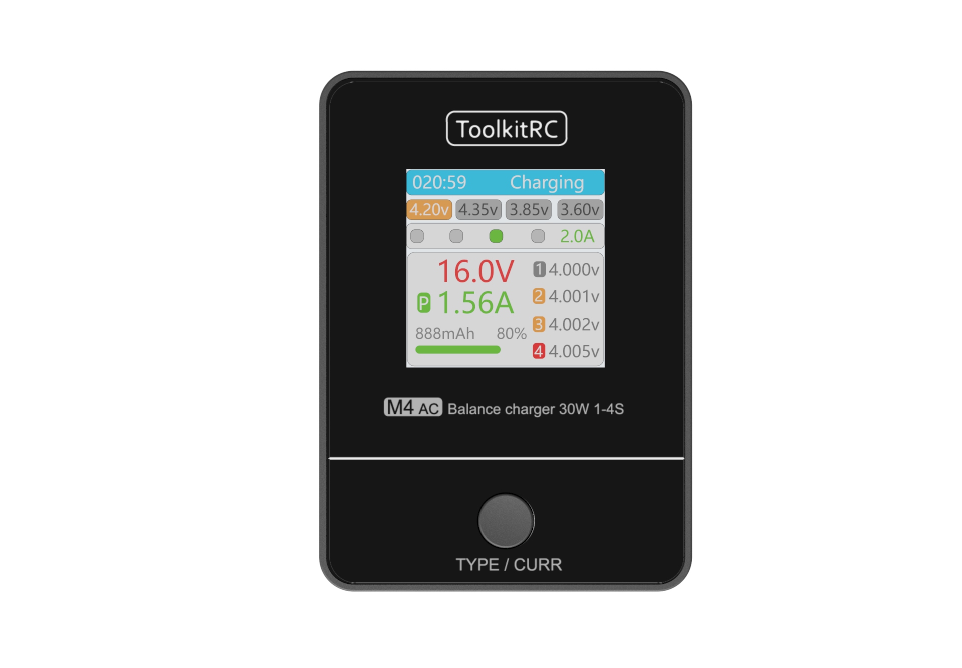 ToolkitRC M4AC 30W LiPO LiFE L - Drone Racing Charger recension och pris